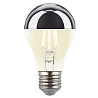 Лампочка светодиодная Uniel LED-A60-4W/3000K/E27/CL MIRROR/CHROME PLS02WH SKY