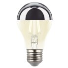 Лампочка светодиодная Uniel LED-A60-4W/3000K/E27/CL MIRROR/CHROME PLS02WH SKY