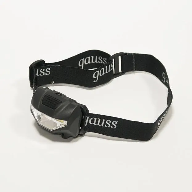 Налобный фонарь Gauss GF306 60х40 100 лм Holiday Налобный фонарь Gauss GF306 60х40 100 лм Holiday