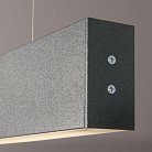 Линейный подвесной светильник Elektrostandard 53см 10W 4200K черная шагрень Grand a046087