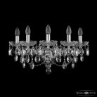 Бра хрустальные Bohemia Ivele Crystal  1415B/5/200/XL Ni