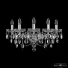 Бра хрустальные Bohemia Ivele Crystal  1415B/5/200/XL Ni