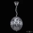 Подвесной светильник бронзовый Bohemia Ivele Crystal  5479/22 Ni Clear/M-1G