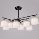 Потолочная люстра Reluce 06668-0.3-08 BK+COP