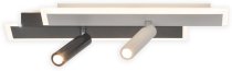 Настенно-потолочный светильник Escada 20047SMA/01LED WH/BK 20047LED