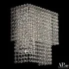 Бра светодиодные хрустальные APL LED SH500.B3.25-27.A.Ni.E14 Sicilia