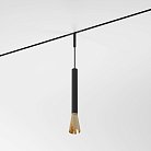 Трековый светильник 3W 3000K (черный/латунь) Elektrostandard 85165/01 Mini Magnetic a065652