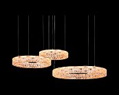 Люстра подвесная Gold Fluorite FL1051-30P Festo