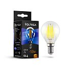 Светодиодная лампа Voltega 8464 Crystal Globe 5W 2800K E14 DIM VG10-G1E14warm5W-FD