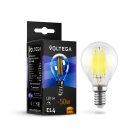 Светодиодная лампа Voltega 8464 Crystal Globe 5W 2800K E14 DIM VG10-G1E14warm5W-FD