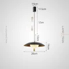 Подвесной светильник BOGE С лифтом и сенсорным переключением Lampatron boge-lift-sens 9007-25572