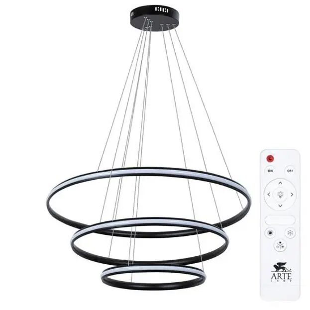 Подвесной светильник Arte Lamp A2198SP-3BK MERIDIANA Подвесной светильник Arte Lamp A2198SP-3BK MERIDIANA