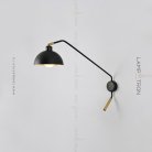 Бра TEODINE Размер S. Цвет Черный Lampatron teodine-s-black 6352-17061