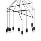 Подвесная люстра Ideal Lux 158860 POP SP10 NERO
