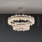 Кольцевые люстры и светильники RITZY Два кольца. Combo S Lampatron 8498-23434