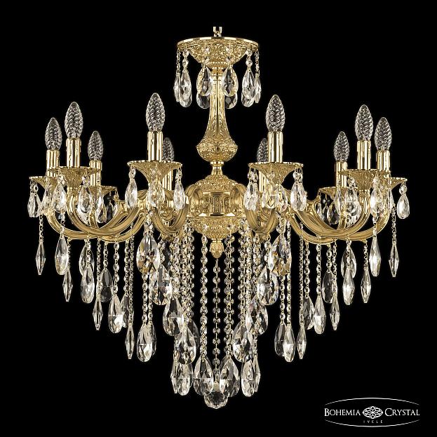 Люстра бронзовая 72101/10/250 B G Bohemia Ivele Crystal