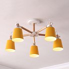 Потолочная люстра VARDA 5 lamps Yellow ImperiumLoft 208251-26 VARDA01