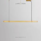 Реечный, рядный светильник ERKER LONG Размер L. Цвет латунь Lampatron 8519-23576