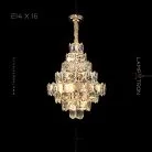 Люстра SIMONETTA 16 ламп Lampatron 6122-16427