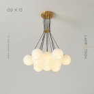 Люстра LILLIS BALL 13 ламп Lampatron 7613-21289
