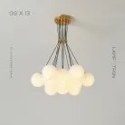 Люстра LILLIS BALL 13 ламп Lampatron 7613-21289