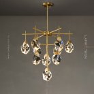 Люстра CRISTEL B 10 плафонов. Lampatron f-cristel-b-10 3209-7978