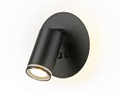 Настенный светодиодный светильник Ambrella light FW2463 BK