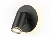 Настенный светодиодный светильник Ambrella light FW2463 BK