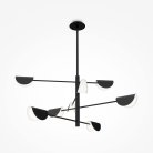 Люстра на штанге Maytoni MOD126PL-08B Mollis