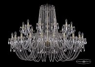 Подвесная люстра Bohemia 1402/24+12/530/G 1402 Gold