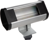 Настольный розеточный блок Ovaledesign 4 мод. (2 мод. 45х45), черные пластиковые торцевые заглушки Donel DDSB4OPAN