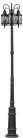 Наземный фонарь Oasis Light 84810B/18/Е7 Bl LUCERNA
