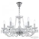 Люстра хрустальная Bohemia Ivele Crystal  119/6/200 Ni
