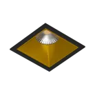 Встраиваемый светильник под сменную лампу Ledron RISE KIT1 Black-Gold