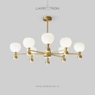 Люстра BERNOLD 8+8 ламп Lampatron 8338-22728