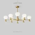 Люстра BERNOLD 8+8 ламп Lampatron 8338-22728