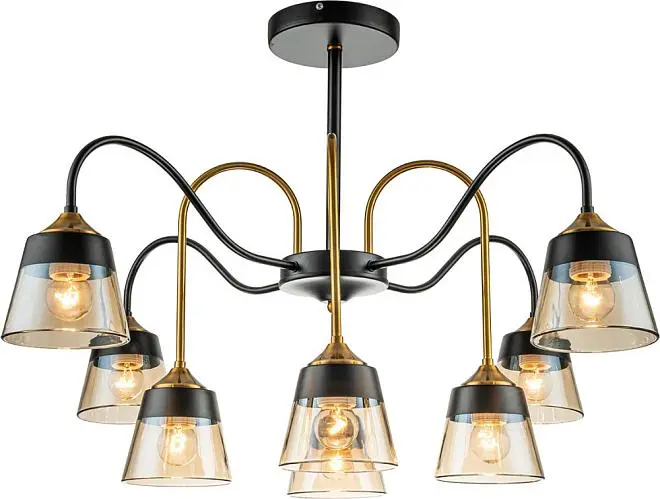 Потолочная люстра Escada 1147/8P Cobra Потолочная люстра Escada 1147/8P Cobra