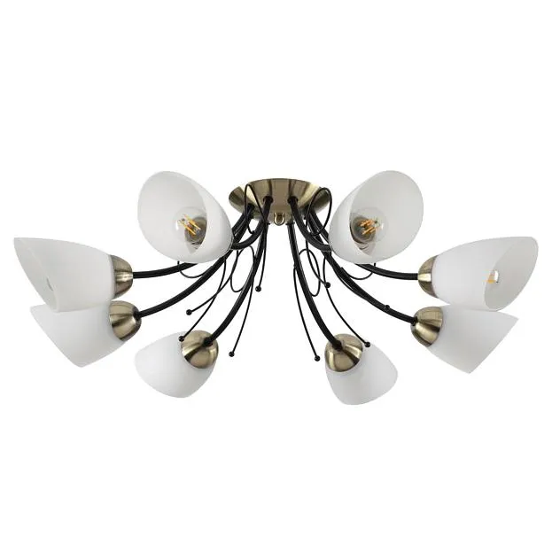 Потолочная люстра E27 8*40W Lumion 4592/8C ELIANA