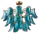 Потолочная люстра Textured Glass Chandelier ImperiumLoft 75129-22 48.220