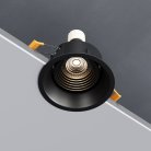Светильник встраиваемый черный Elektrostandard 25016/01 Punto a065471