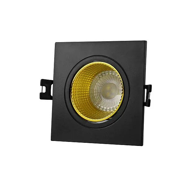 Встраиваемый светильник Denkirs DK3071-BK+YE Rodvig Встраиваемый светильник Denkirs DK3071-BK+YE Rodvig