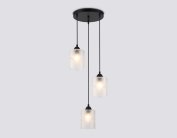 Подвесной светильник Ambrella light TR3410/3 BK черный E27/3 max 60W D330*1000
