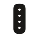 Коннектор прямой для магнитного шинопровода Arte Lamp A740506 OPTIMA Optima-Accessories