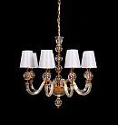 Хрустальная подвесная люстра Lumina Deco LDP 5012-8 WT STEFANEA