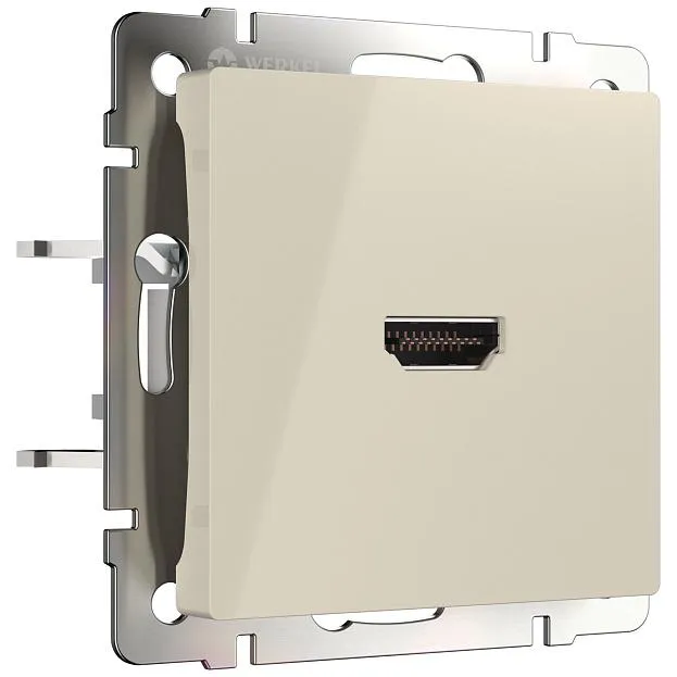 Розетка HDMI Werkel W1186003 (слоновая кость) a051487 Розетка HDMI Werkel W1186003 (слоновая кость) a051487