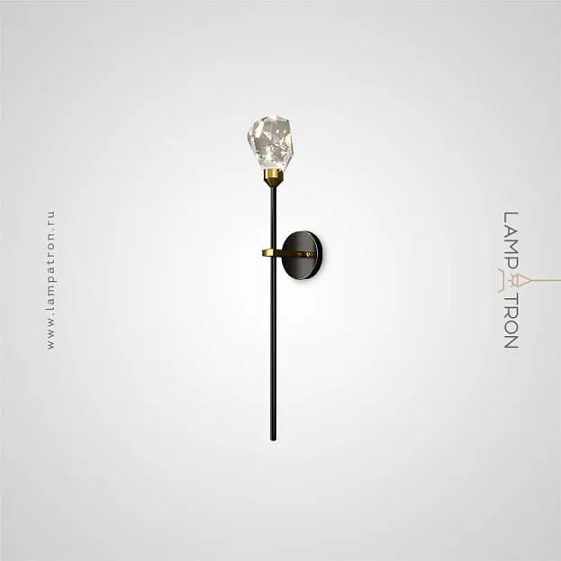 Бра CRISTEL D WALL Цвет Черный Lampatron 7486-20787 Бра CRISTEL D WALL Цвет Черный Lampatron 7486-20787