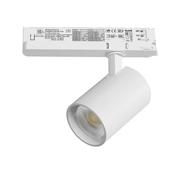 Светильник для трековой системы Quattro с управлением DALI LED Lightstar A5246TRIAC ALTA BASE