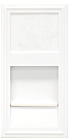 Розетка DEC RJ45 UTP кат.5e, 1мод., бел. (22.5х45мм) Donel DECF12W5 45х45