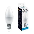 Лампа светодиодная диммируемая Свеча E14 11W 6400K Feron 51057 LB-771