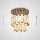 Люстра MARBLE GOLD Lampatron 4735